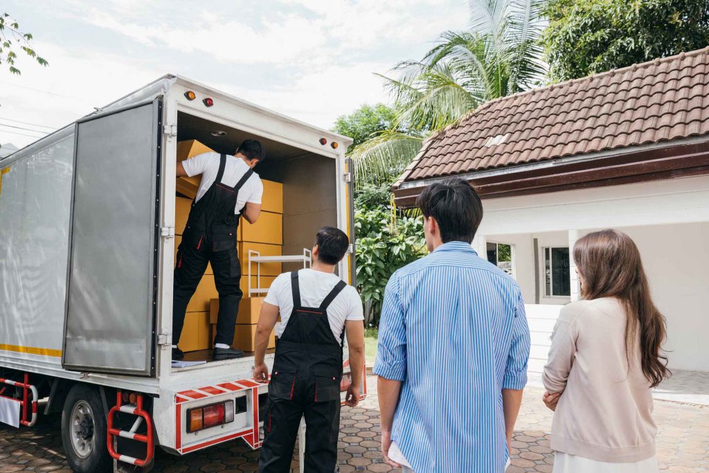 Professional help for moving house
