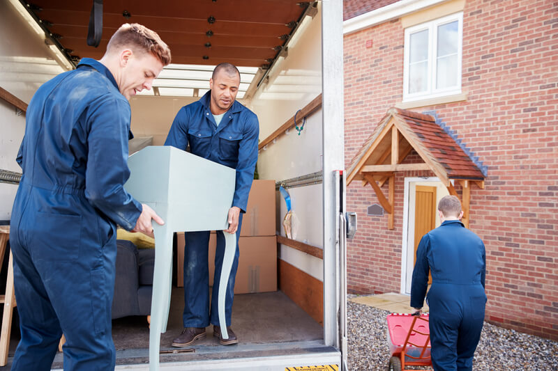Moving Table from Van