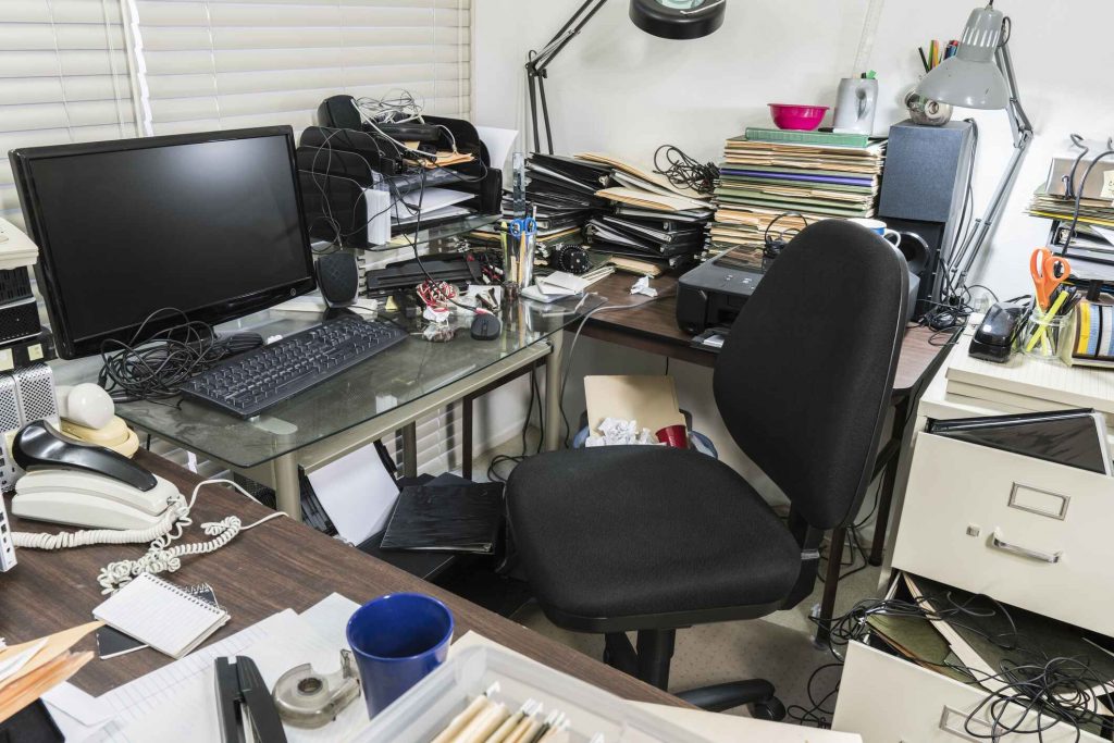 Cluttered Home Space
